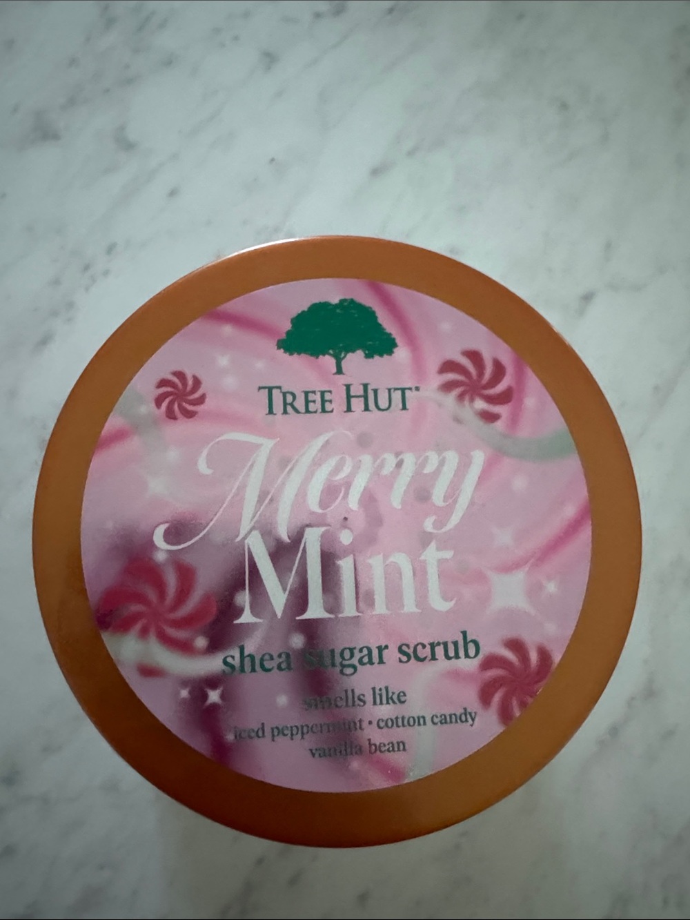 Tree Hut Merry Mint Shea Sugar Scrub - Pink